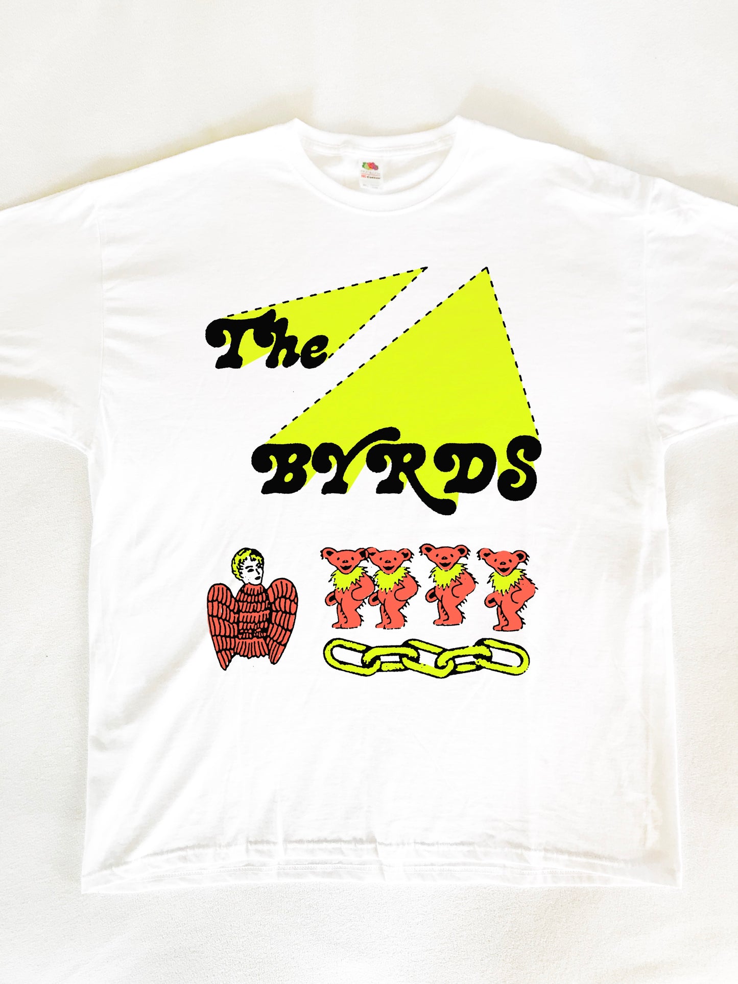 The Byrds 60s Janglepop T-Shirt (Gildan Softstlye Unisex Cotton Shirt)