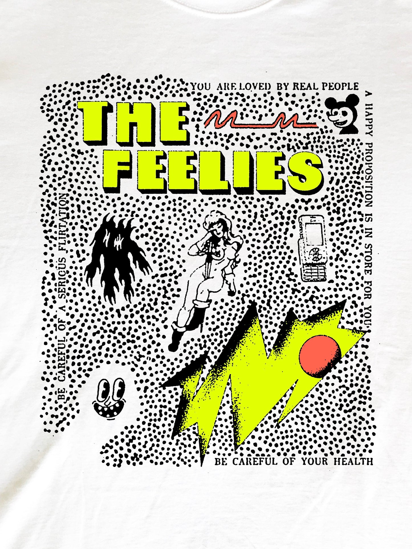 The Feelies Band T-Shirt (Gildan Softstlye Unisex Cotton Shirt)