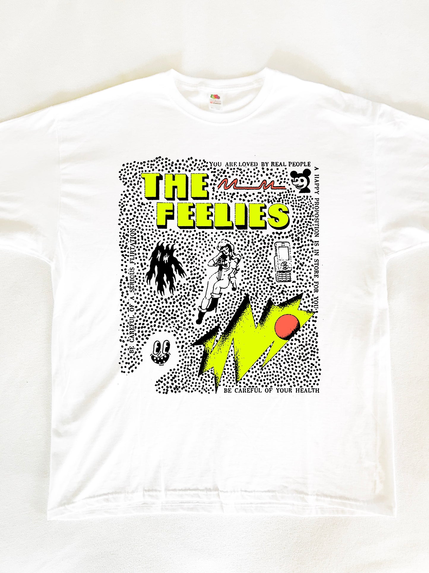 The Feelies Band T-Shirt (Gildan Softstlye Unisex Cotton Shirt)