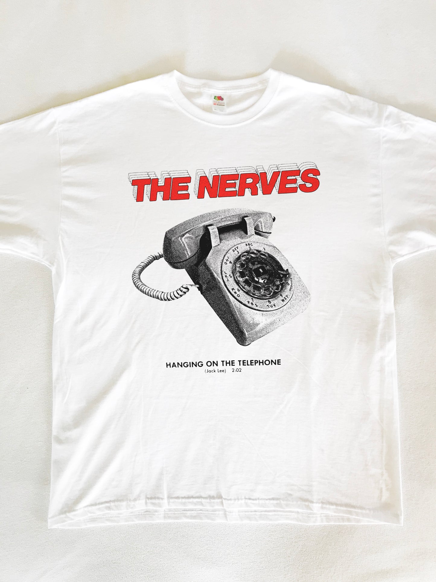 The Nerves Hanging On The Telephone T-Shirt (Gildan Softstlye Unisex Cotton Shirt)