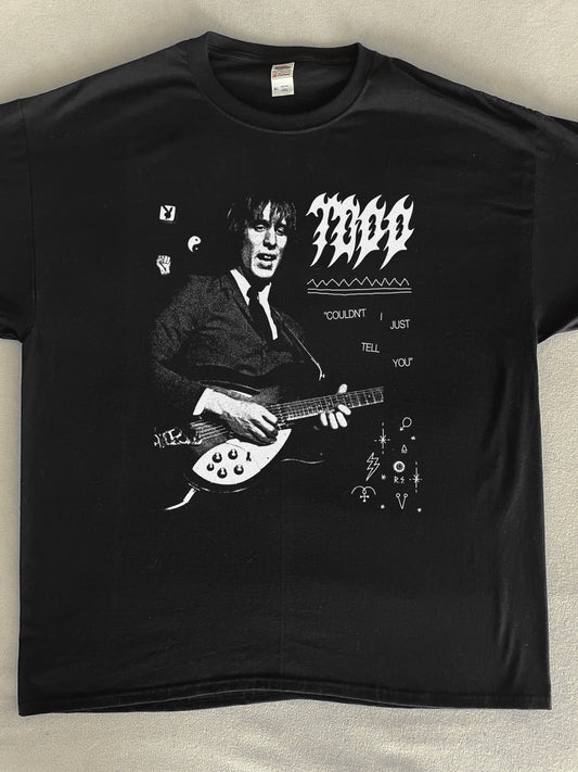 Todd Rundgren Black T-Shirt (Gildan Softstlye Unisex Cotton Shirt)