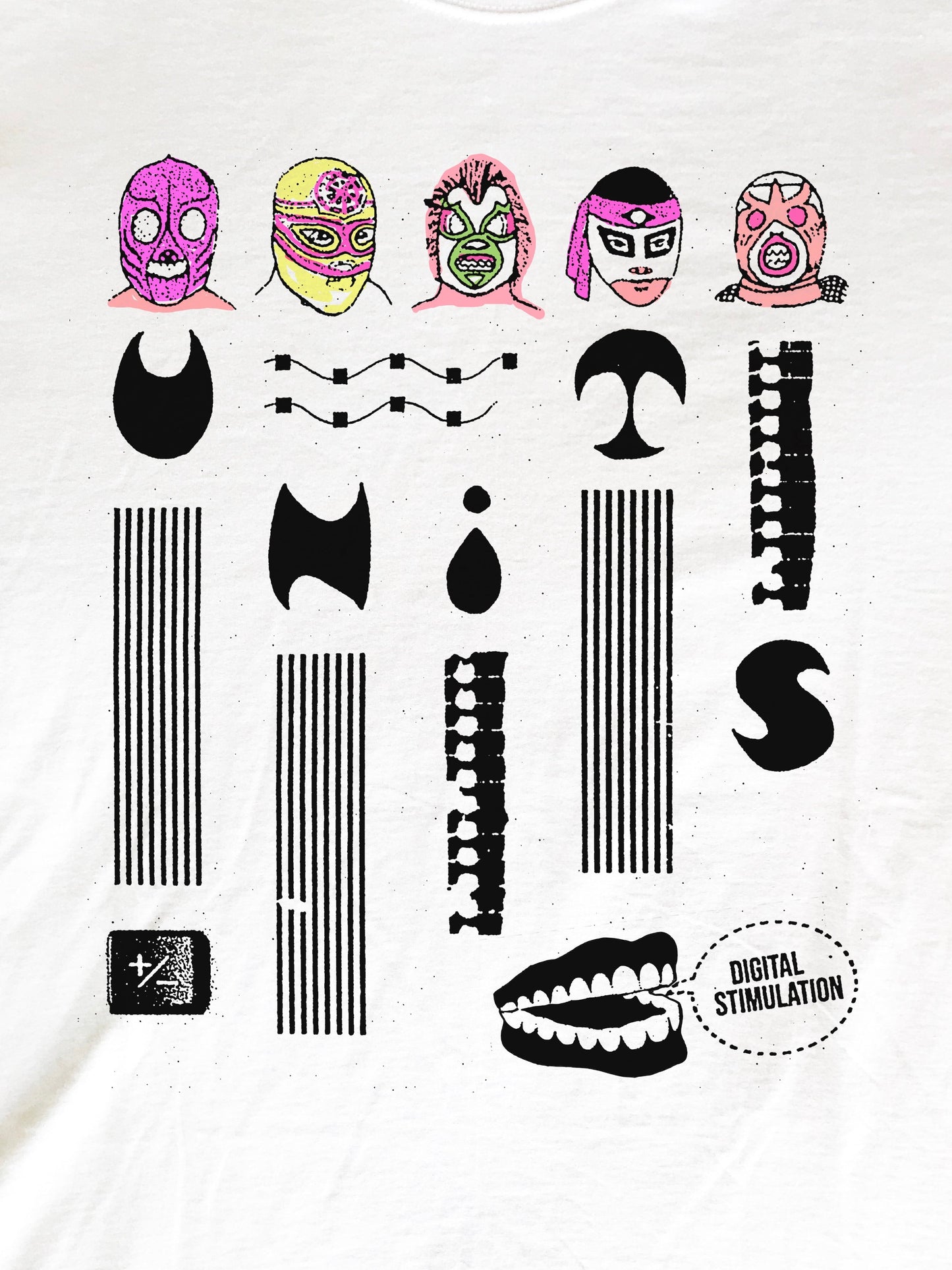 Units Post Synth Egg Punk Devo Core T-Shirt (Gildan Softstlye Unisex Cotton Shirt)