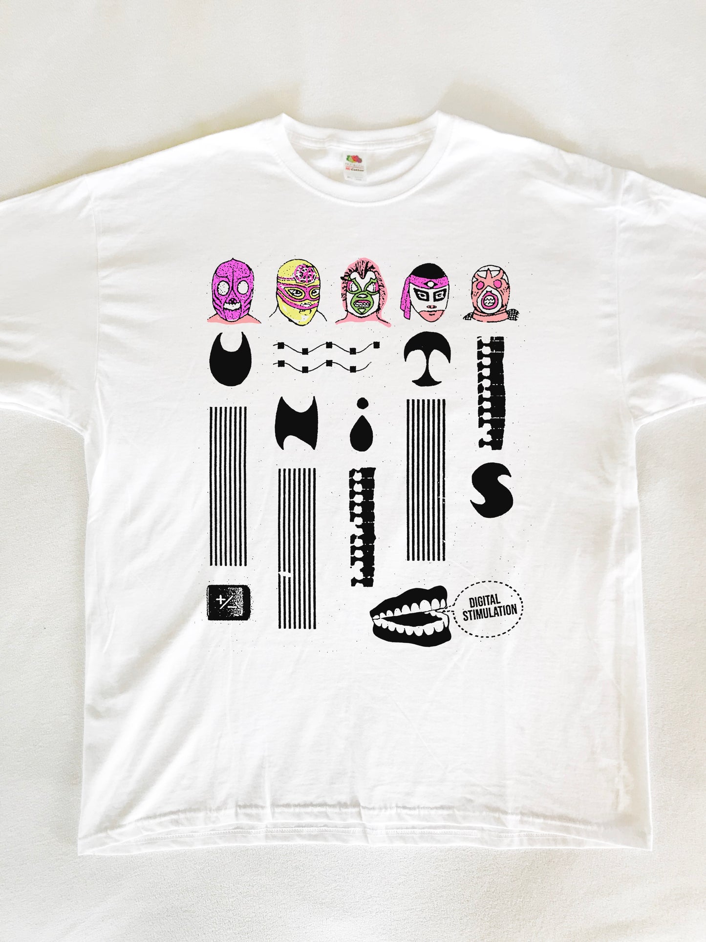 Units Post Synth Egg Punk Devo Core T-Shirt (Gildan Softstlye Unisex Cotton Shirt)