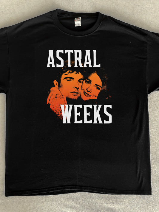Astral Weeks Van Morrison T-Shirt (Gildan Softstlye Unisex Cotton Shirt)