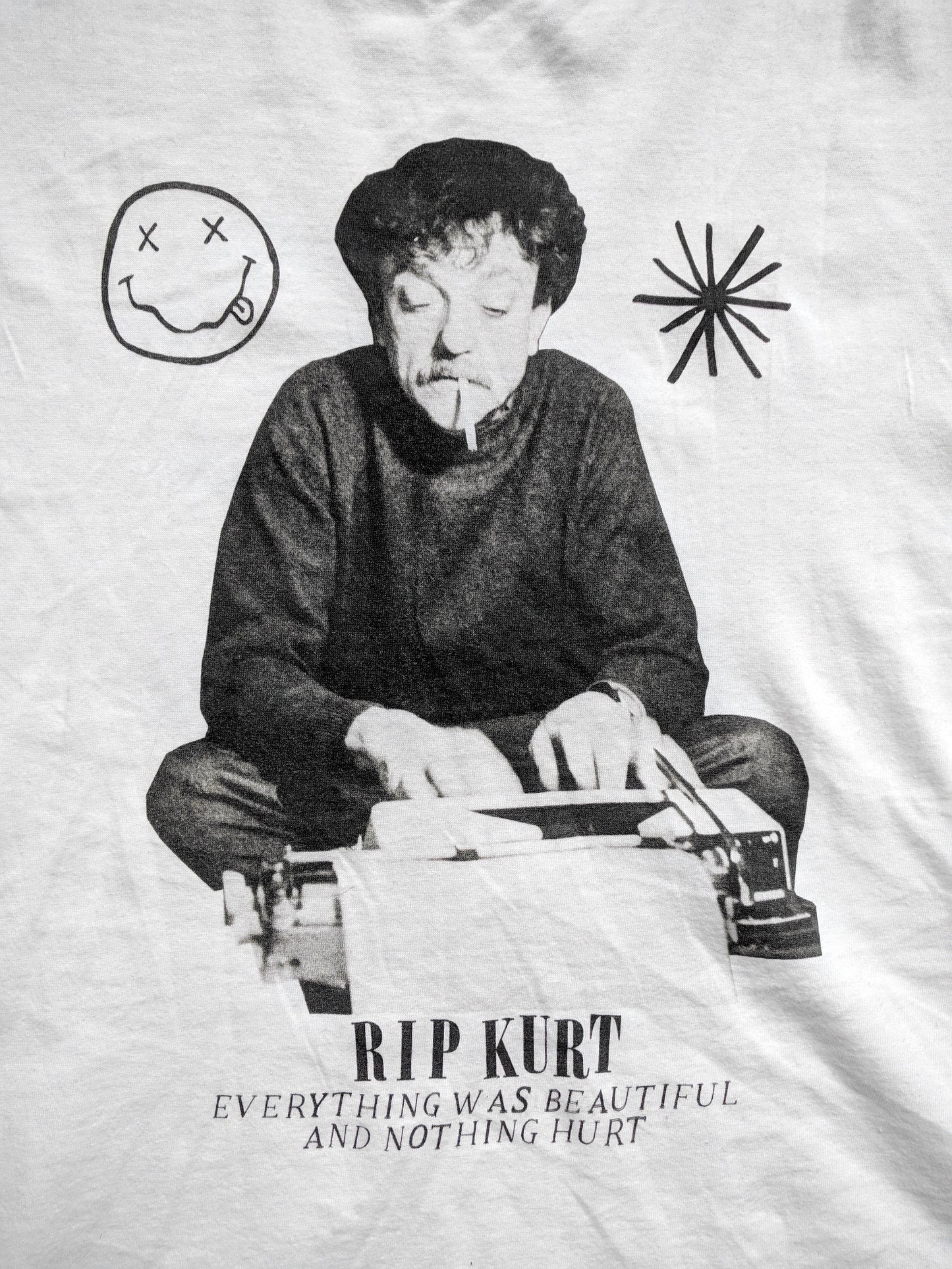 Kurt Vonnegut Cobain Nirvana T-Shirt