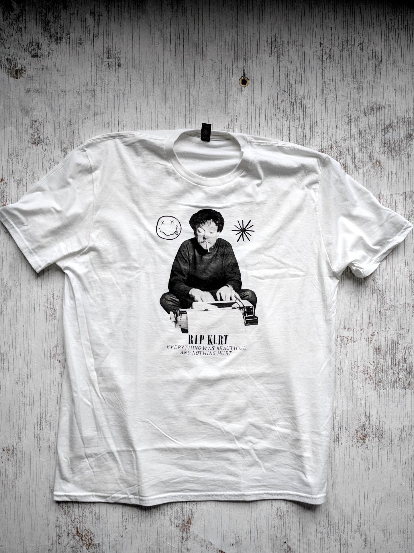 Kurt Vonnegut Cobain Nirvana T-Shirt