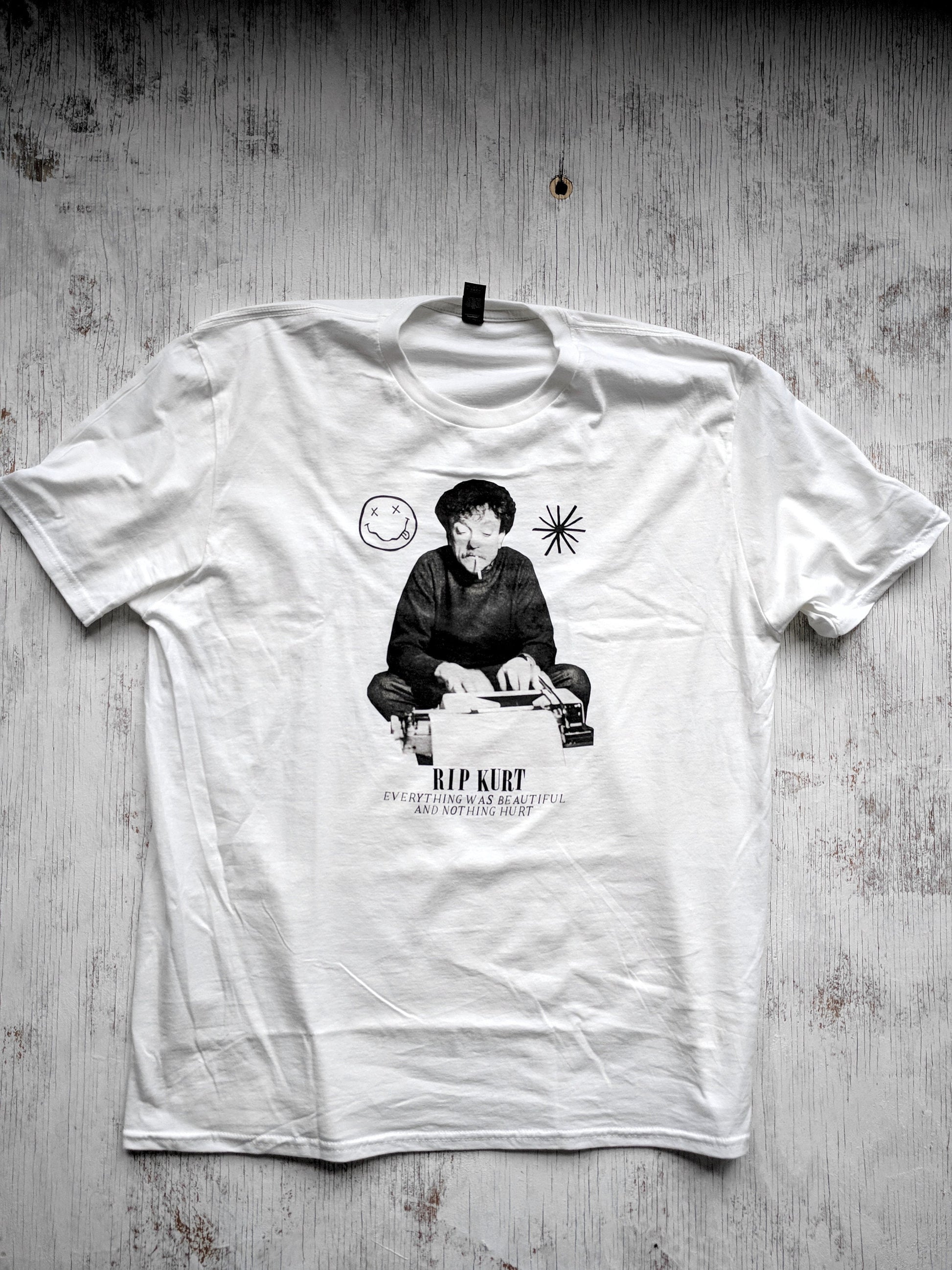 Kurt Vonnegut Cobain Nirvana T-Shirt