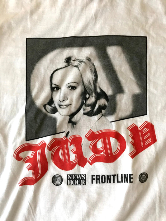 Judy Woodruff PBS News Hour Frontline T-Shirt