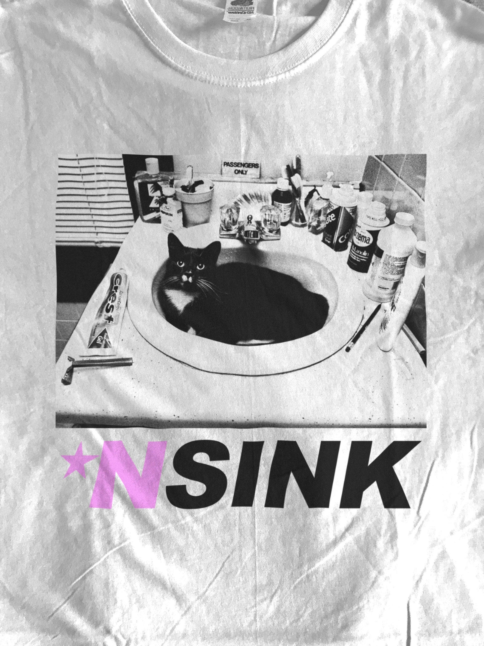 NSINK Sink Cat T-shirt