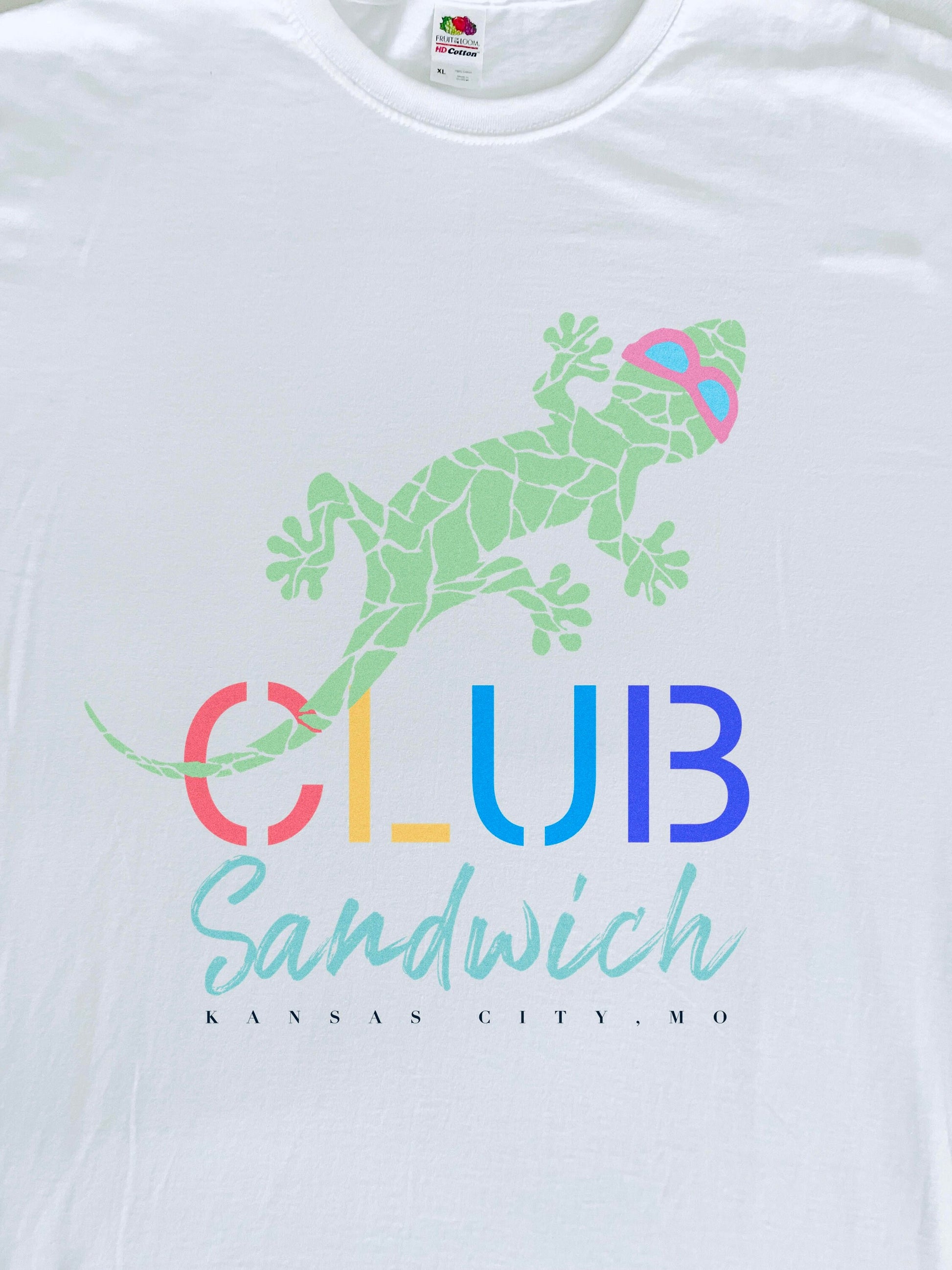 Club Sandwich Gecko T-Shirt