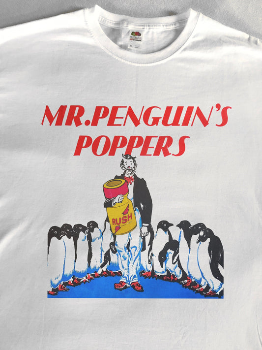 Mr. Penguin's Poppers T-Shirt