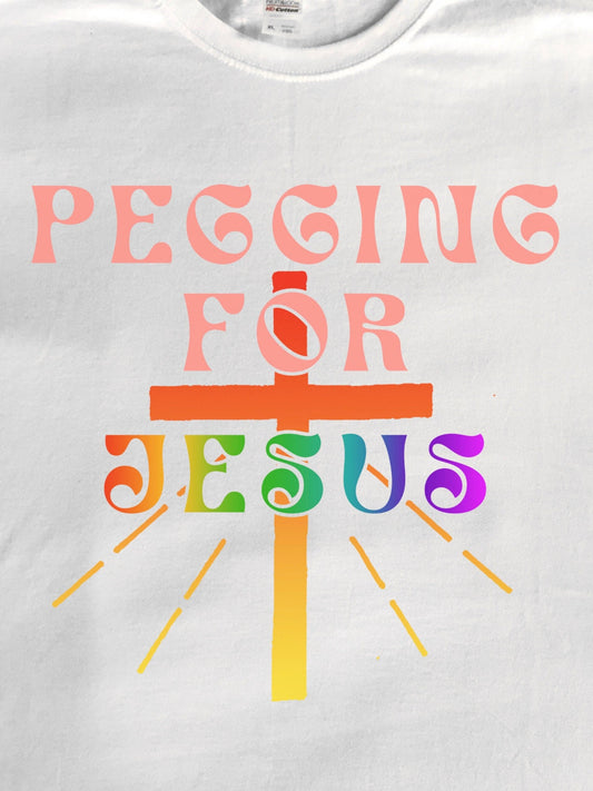 Pegging For Jesus T-Shirt