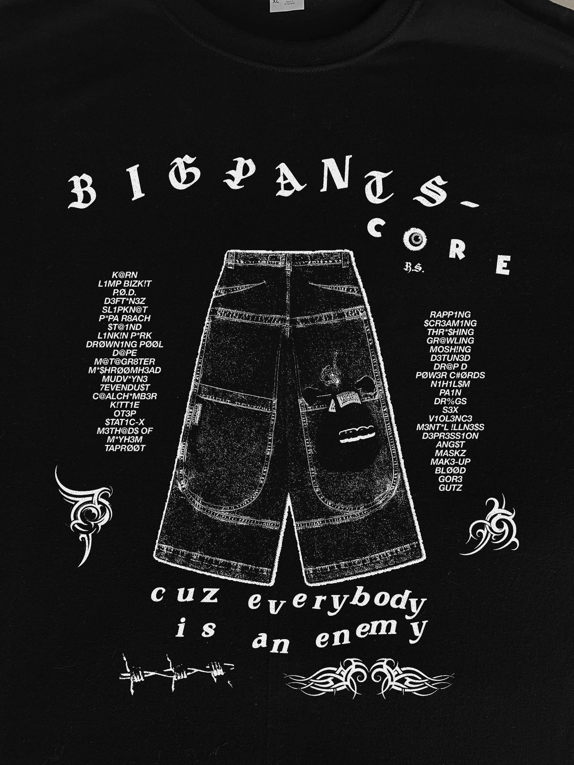 Big Pants Nu Metal T-Shirt